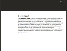 Tablet Screenshot of fleetstreet-hamburg.de